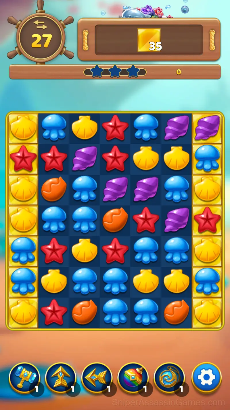 Oceanscapes - Secrets of the Lost Treasures gameplay screenshot 1