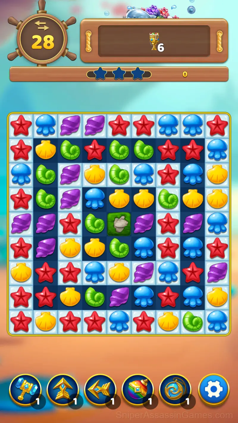 Oceanscapes - Secrets of the Lost Treasures gameplay screenshot 2