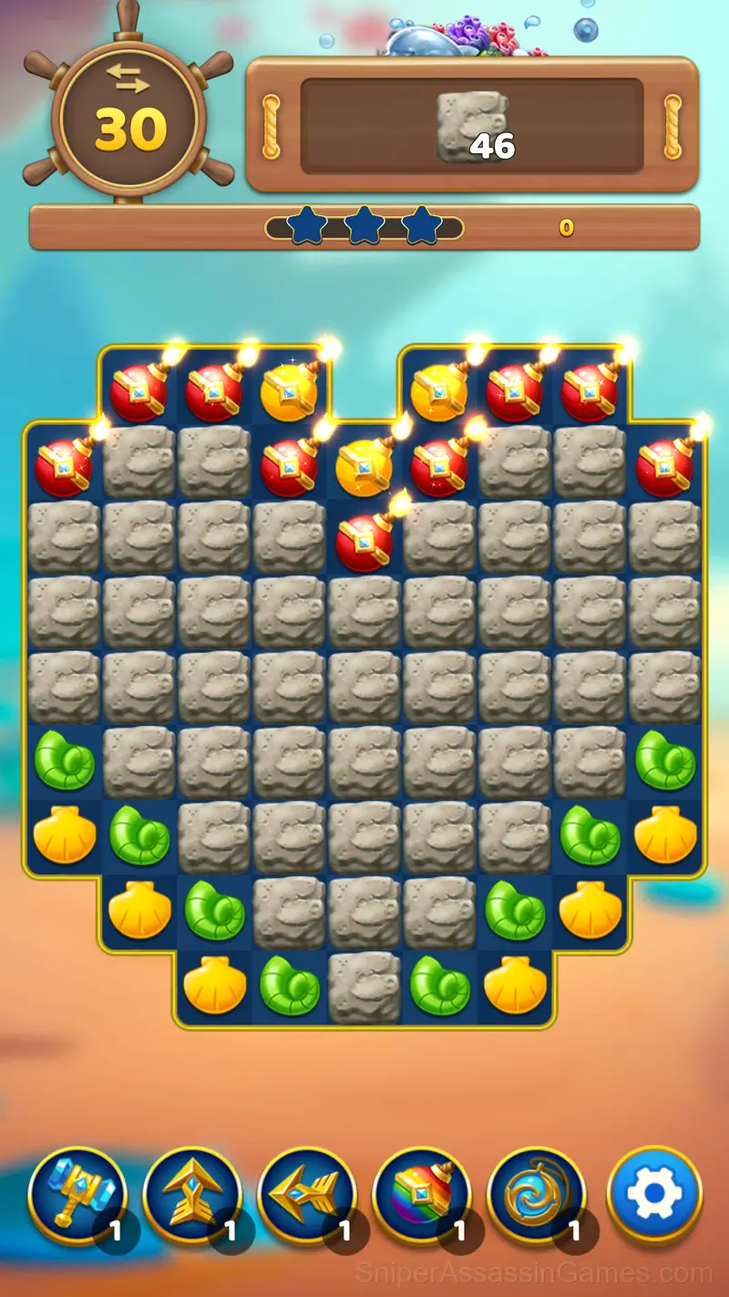 Oceanscapes - Secrets of the Lost Treasures gameplay screenshot 3
