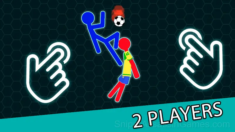 Ragdoll Football 2 players gameplay screenshot 2