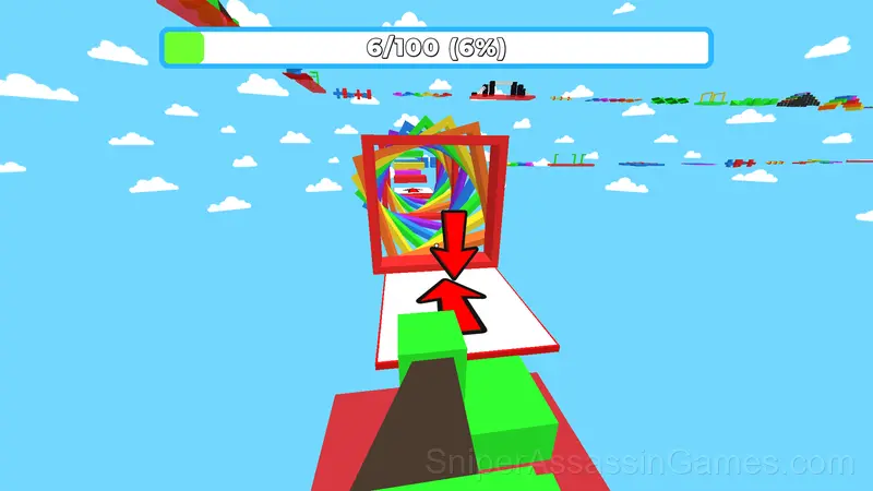 Obby: 100 stages gameplay screenshot 1