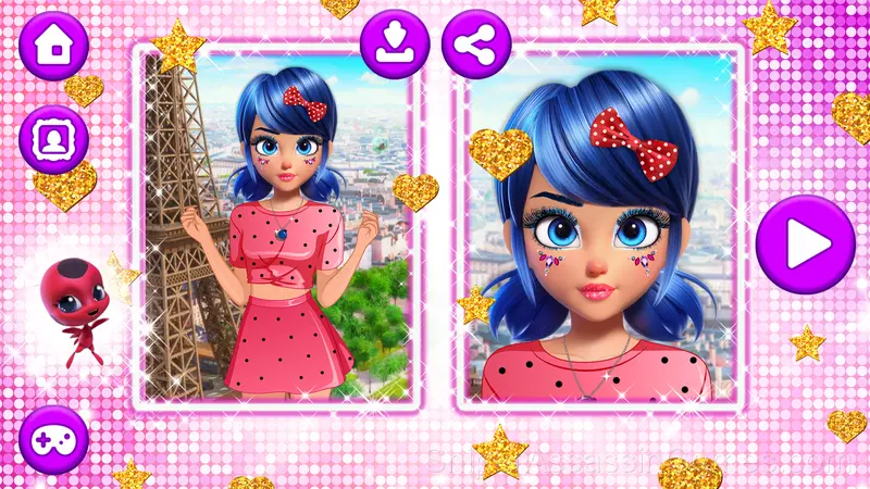 Ladybug: Beauty Salon gameplay screenshot 5