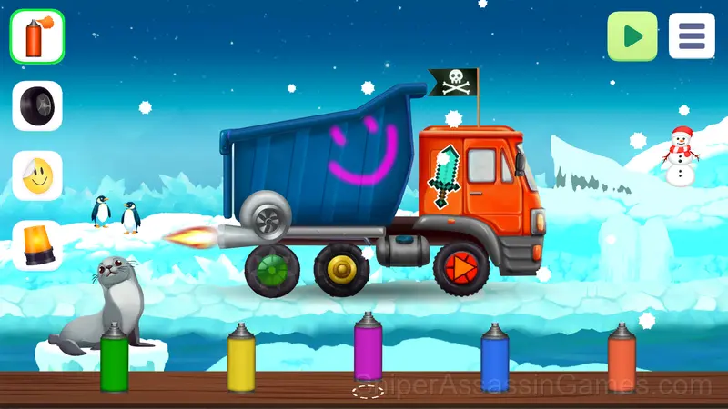 Construction Truck 2: Building Games for Kids gameplay screenshot 2