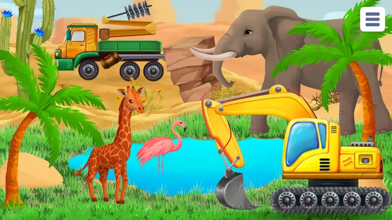 Construction Truck 2: Building Games for Kids gameplay screenshot 3