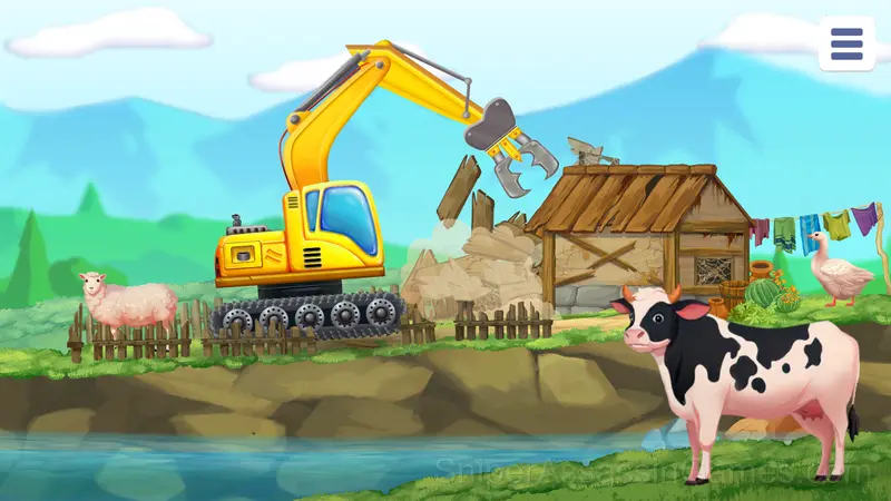 Construction Truck 2: Building Games for Kids gameplay screenshot 6