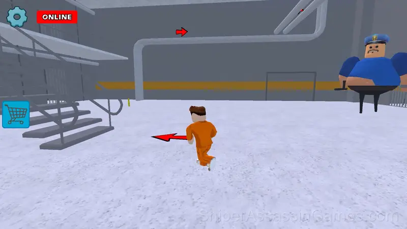 Obby: Escape from Barry Online gameplay screenshot 3