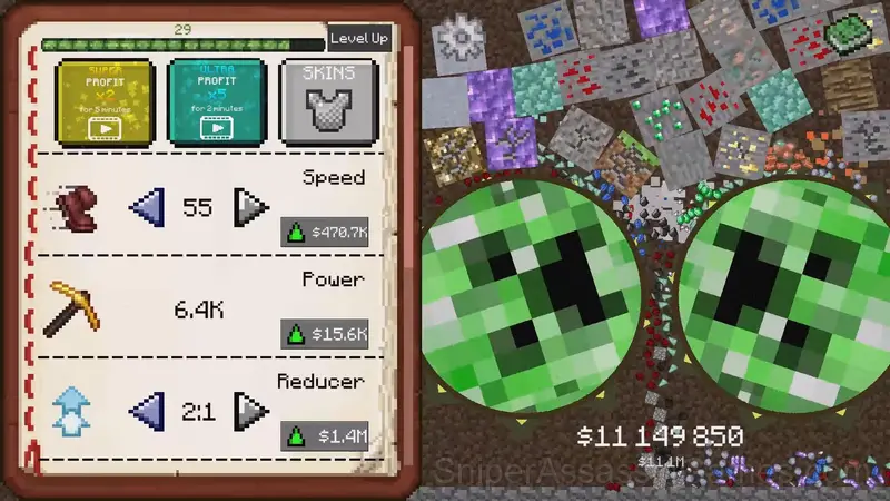 Mine Crusher gameplay screenshot 1