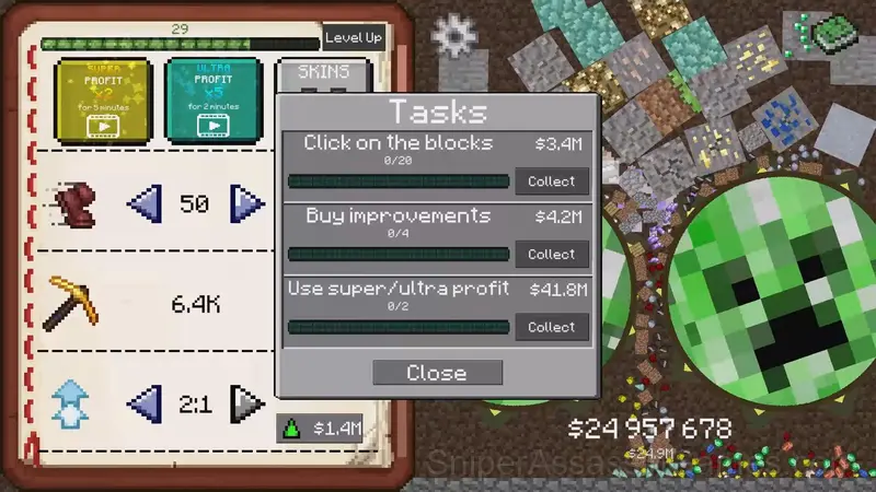 Mine Crusher gameplay screenshot 2