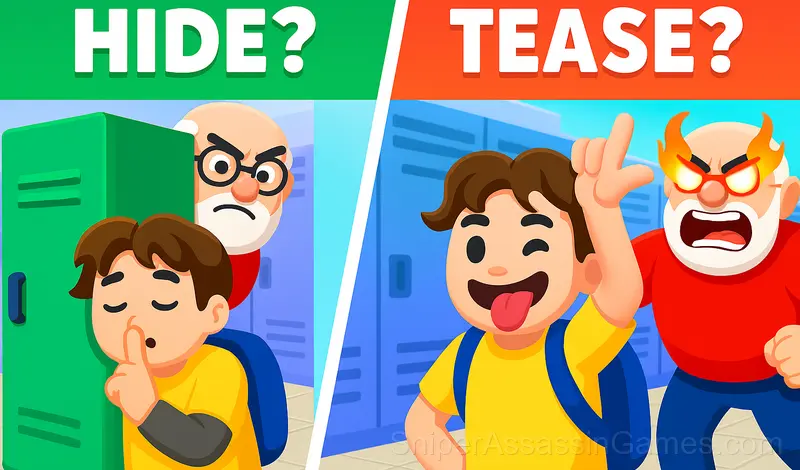 Play Schoolboy Escape! Hide & Seek in School