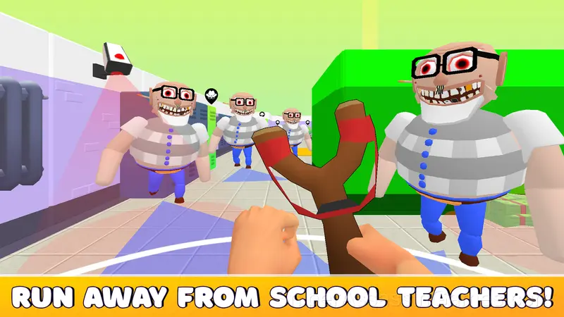 Schoolboy Escape! Hide & Seek in School gameplay screenshot 1