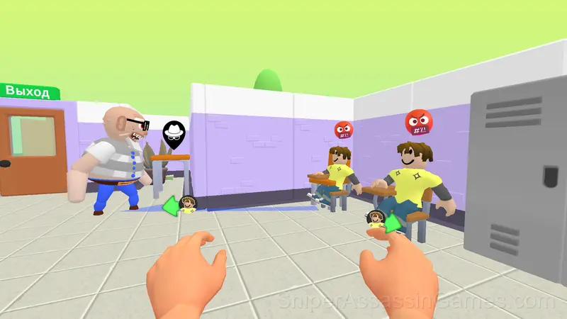 Schoolboy Escape! Hide & Seek in School gameplay screenshot 4