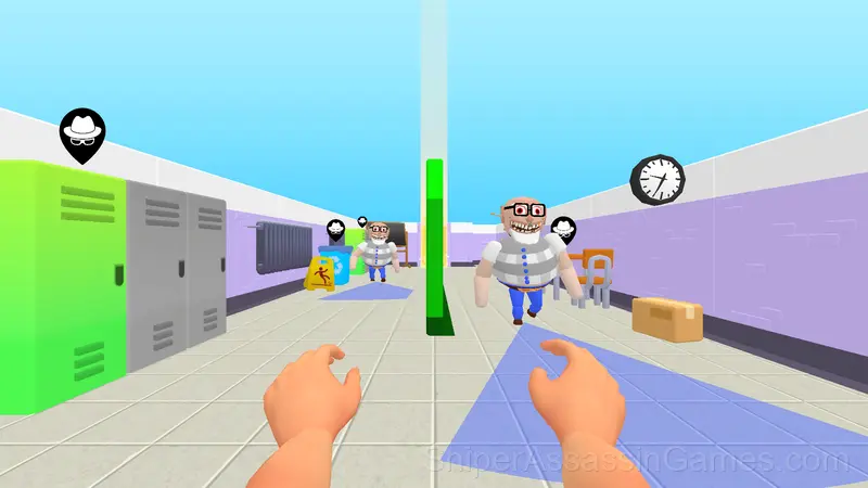 Schoolboy Escape! Hide & Seek in School gameplay screenshot 5
