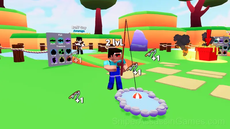 Robbie: Super Fishing gameplay screenshot 1