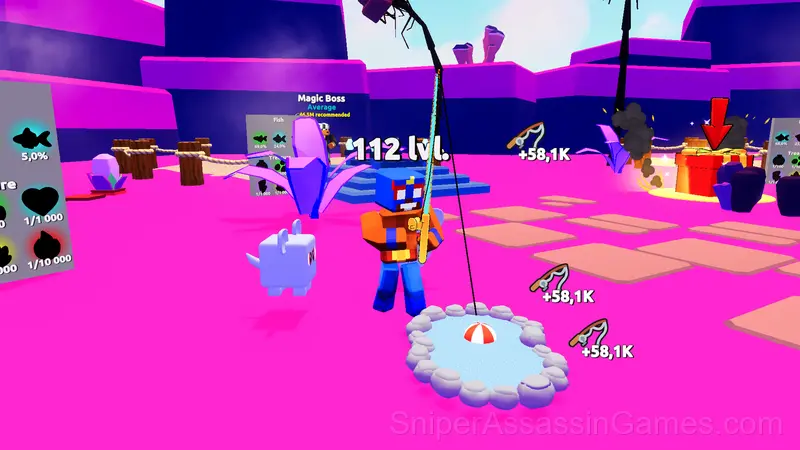 Robbie: Super Fishing gameplay screenshot 5