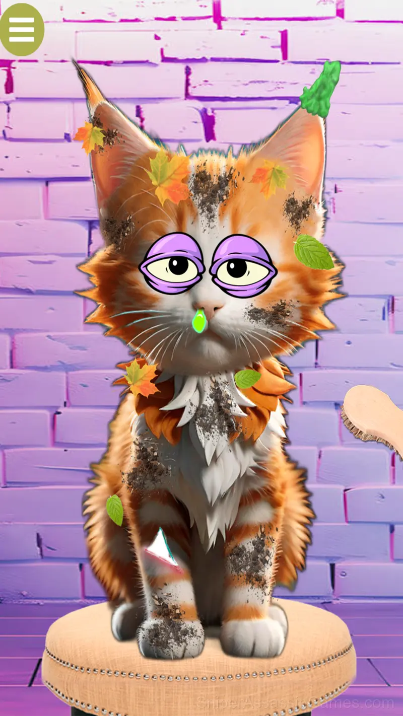 Help the kitten. Pets. gameplay screenshot 3