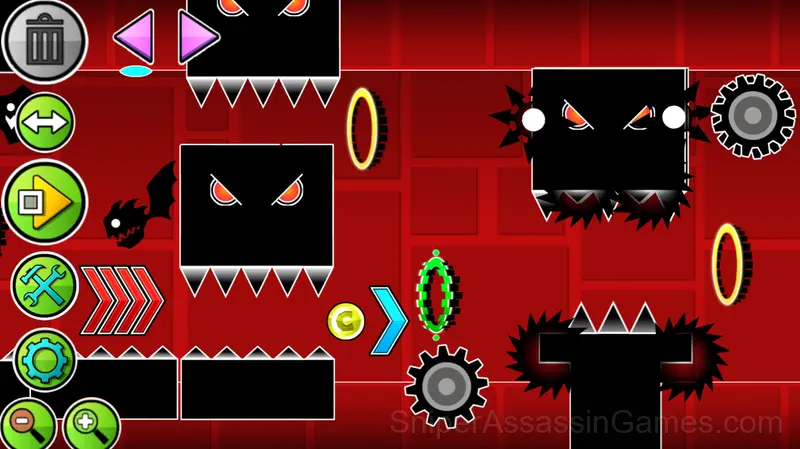 Geometry Dash: Ship Editor gameplay screenshot 2