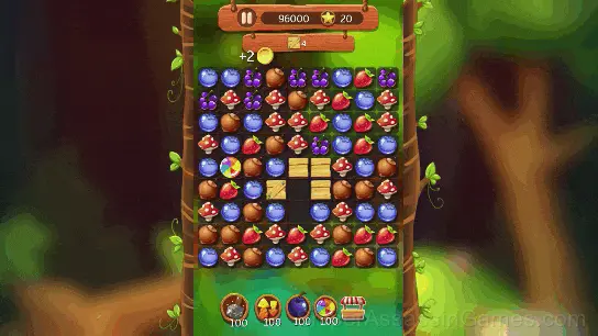 Mystery Forest Match 3 gameplay screenshot 4