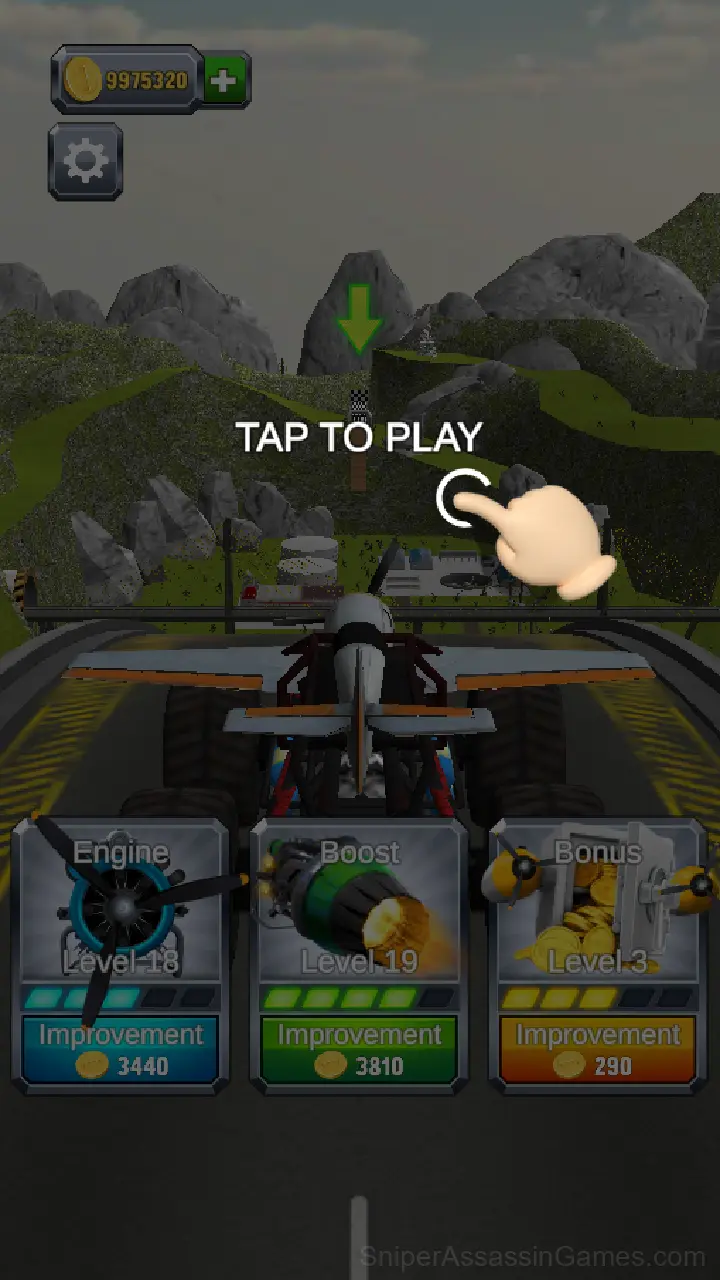 Crazy Crash Landing gameplay screenshot 1