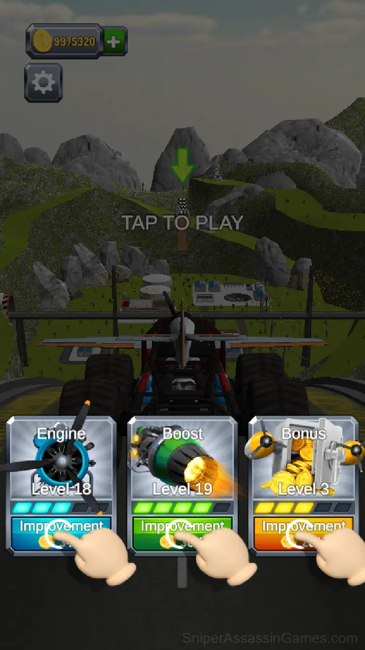 Crazy Crash Landing gameplay screenshot 2