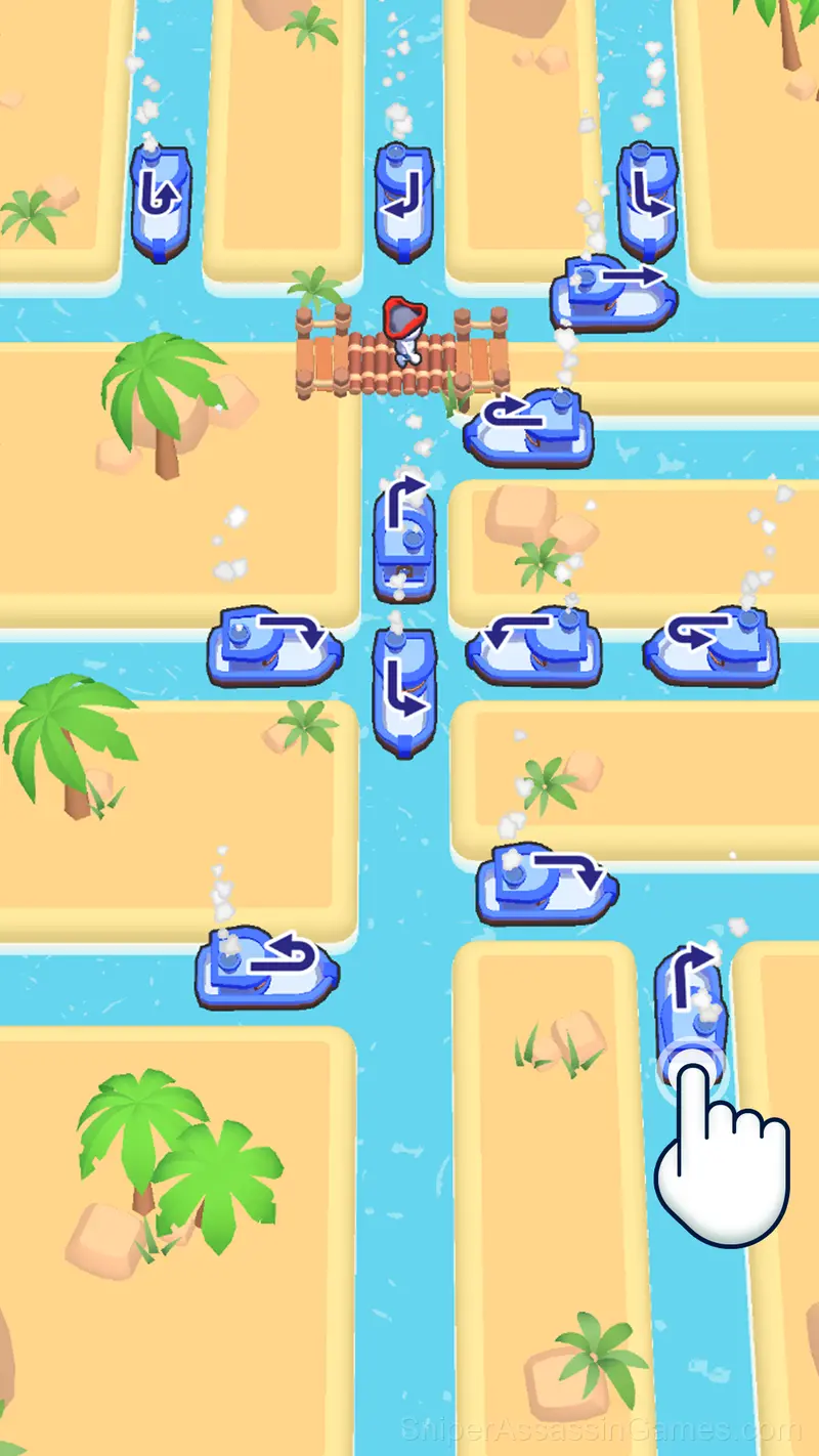 Traffic jam on the River! Untangle the Boats gameplay screenshot 4