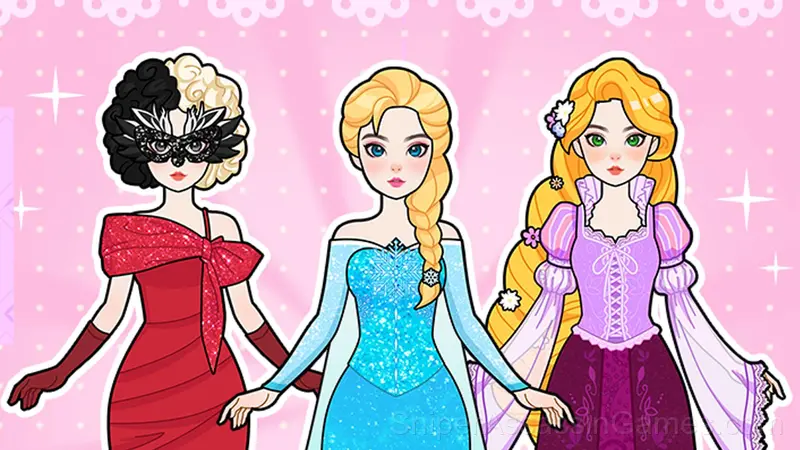Paper Doll Diary: Dress Up DIY gameplay screenshot 2