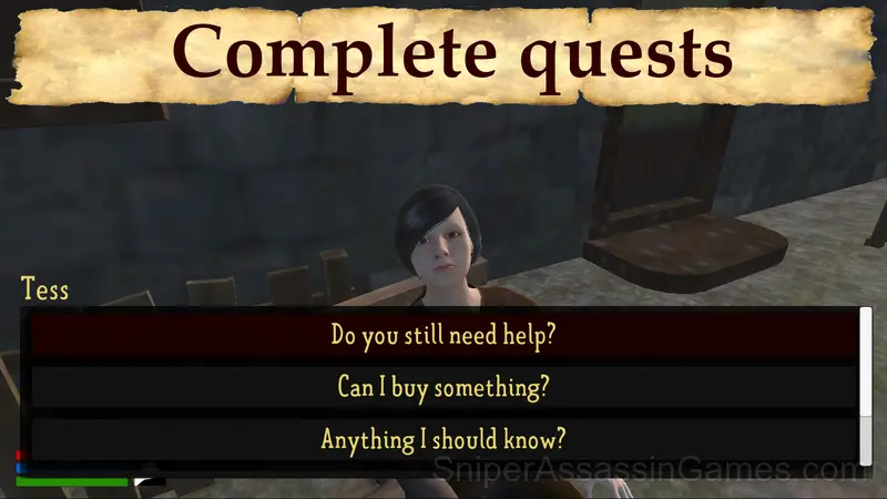 RPG Mini Skyrim gameplay screenshot 3