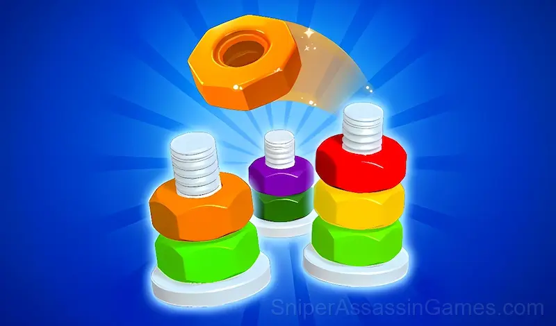 Play Sorting Nuts by Color