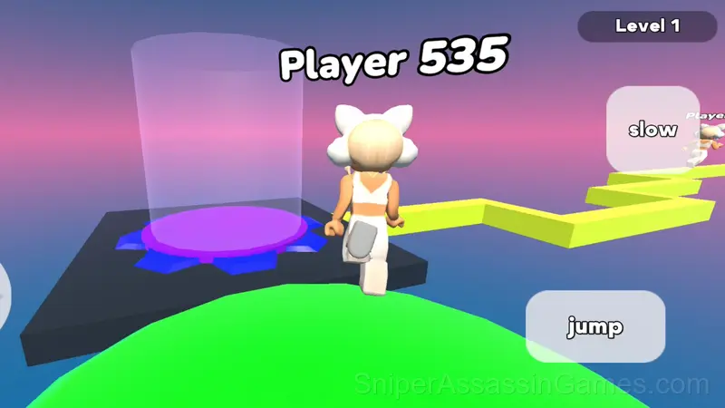 Obby online gameplay screenshot 2