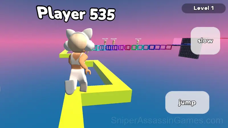 Obby online gameplay screenshot 3