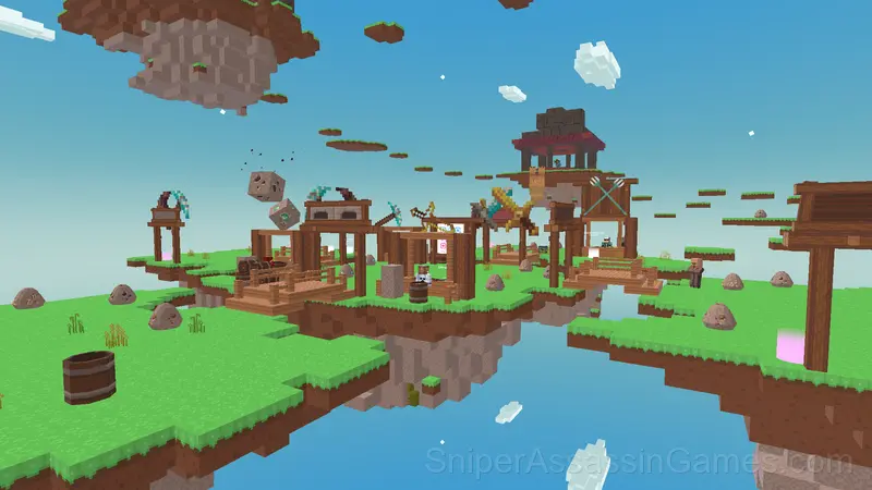 Mine Island 3D: Crafting and Survival gameplay screenshot 1