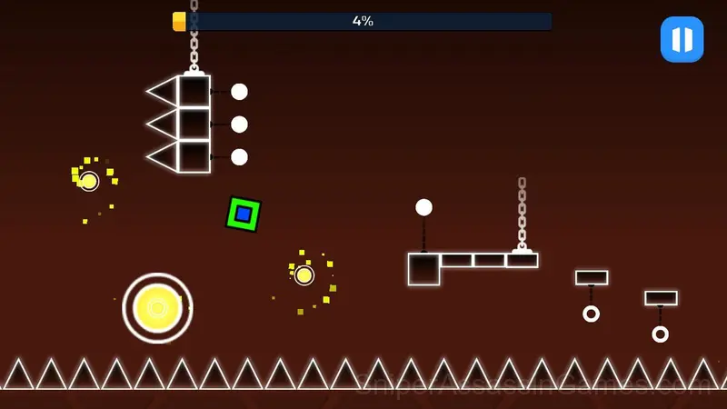 Geometry Dash Levels gameplay screenshot 3
