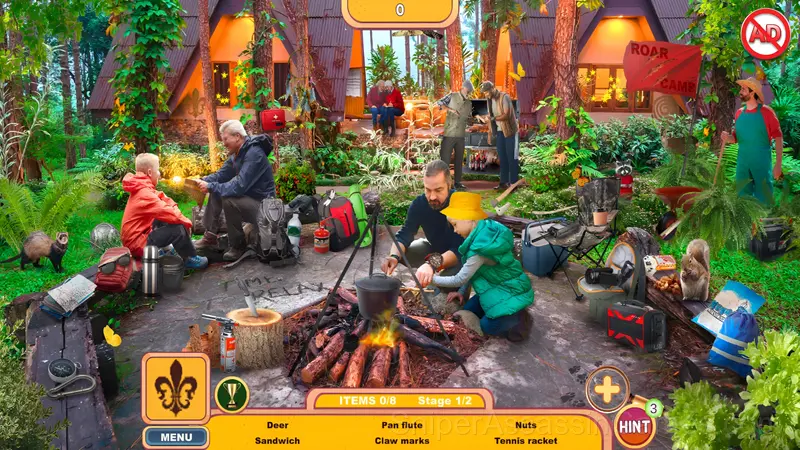 Hidden Objects: Search and Relax gameplay screenshot 1