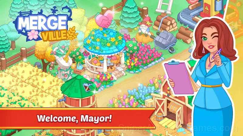 Merge Ville gameplay screenshot 1
