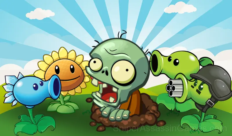 Play Greens vs. Monsters