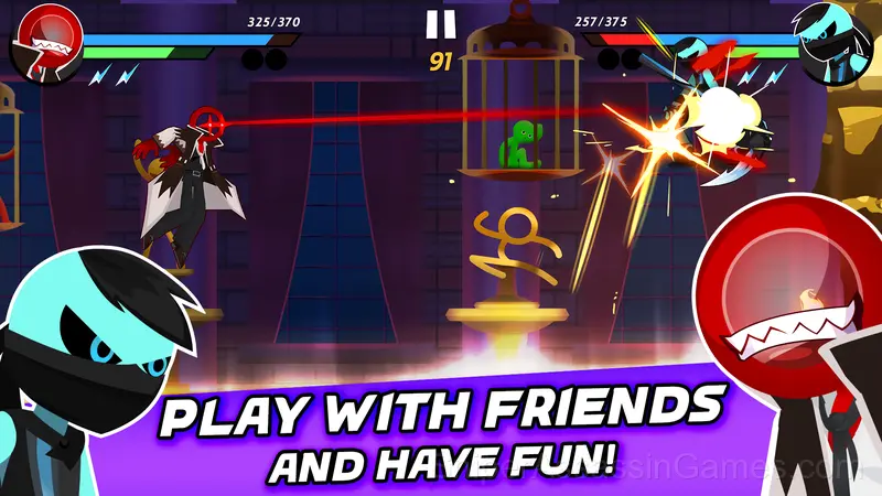 Stick Kombat 2D gameplay screenshot 2