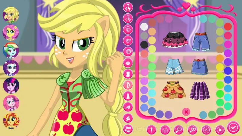 Pony Girls Dress Up gameplay screenshot 1