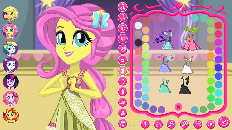 Pony Girls Dress Up gameplay screenshot 2