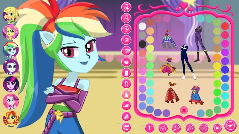 Pony Girls Dress Up gameplay screenshot 3