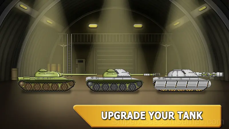 Tank Fury: Boss Battle 2D gameplay screenshot 4