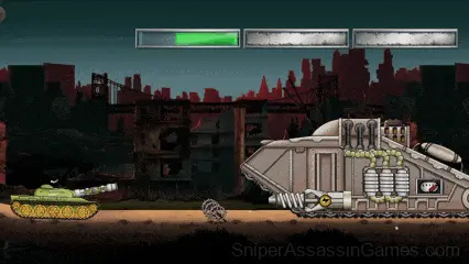 Tank Fury: Boss Battle 2D gameplay screenshot 5