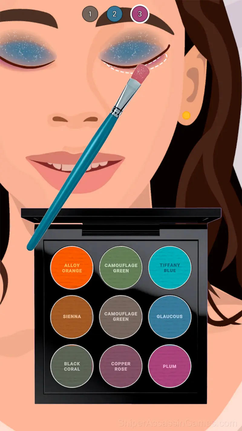 Makeup Kit Beauty Salon gameplay screenshot 2