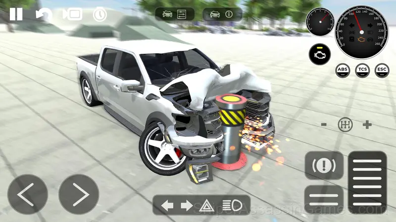 Car Crash Test gameplay screenshot 1