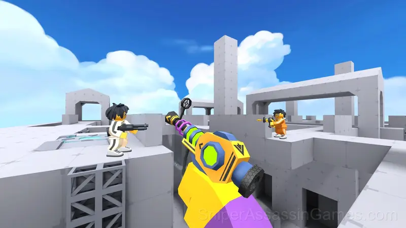 Arena Shooter Online! Fight with Friends! gameplay screenshot 1