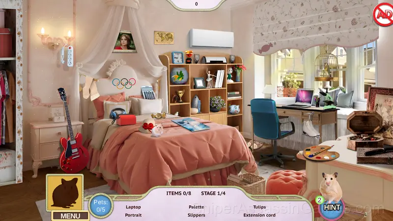 Hidden Objects: My Lovely Pets gameplay screenshot 2