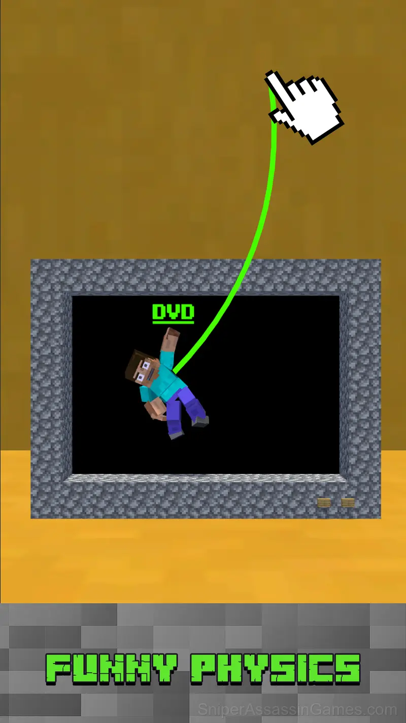 Pixel Playground: Ragdoll Noob gameplay screenshot 1