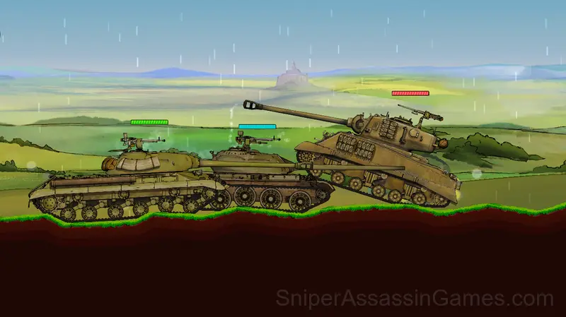 World Wars - tanks gameplay screenshot 1