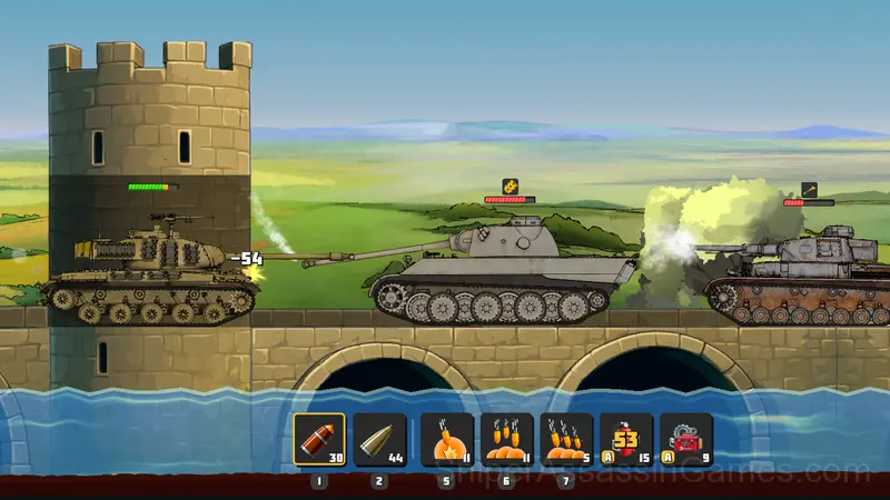 World Wars - tanks gameplay screenshot 3