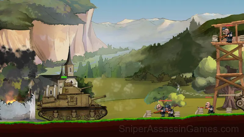 World Wars - tanks gameplay screenshot 5