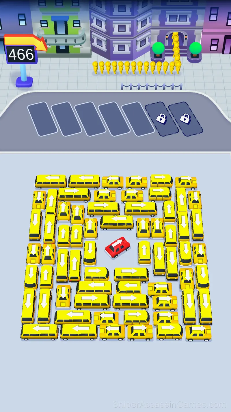 Bus Fever: Parking Jam gameplay screenshot 3