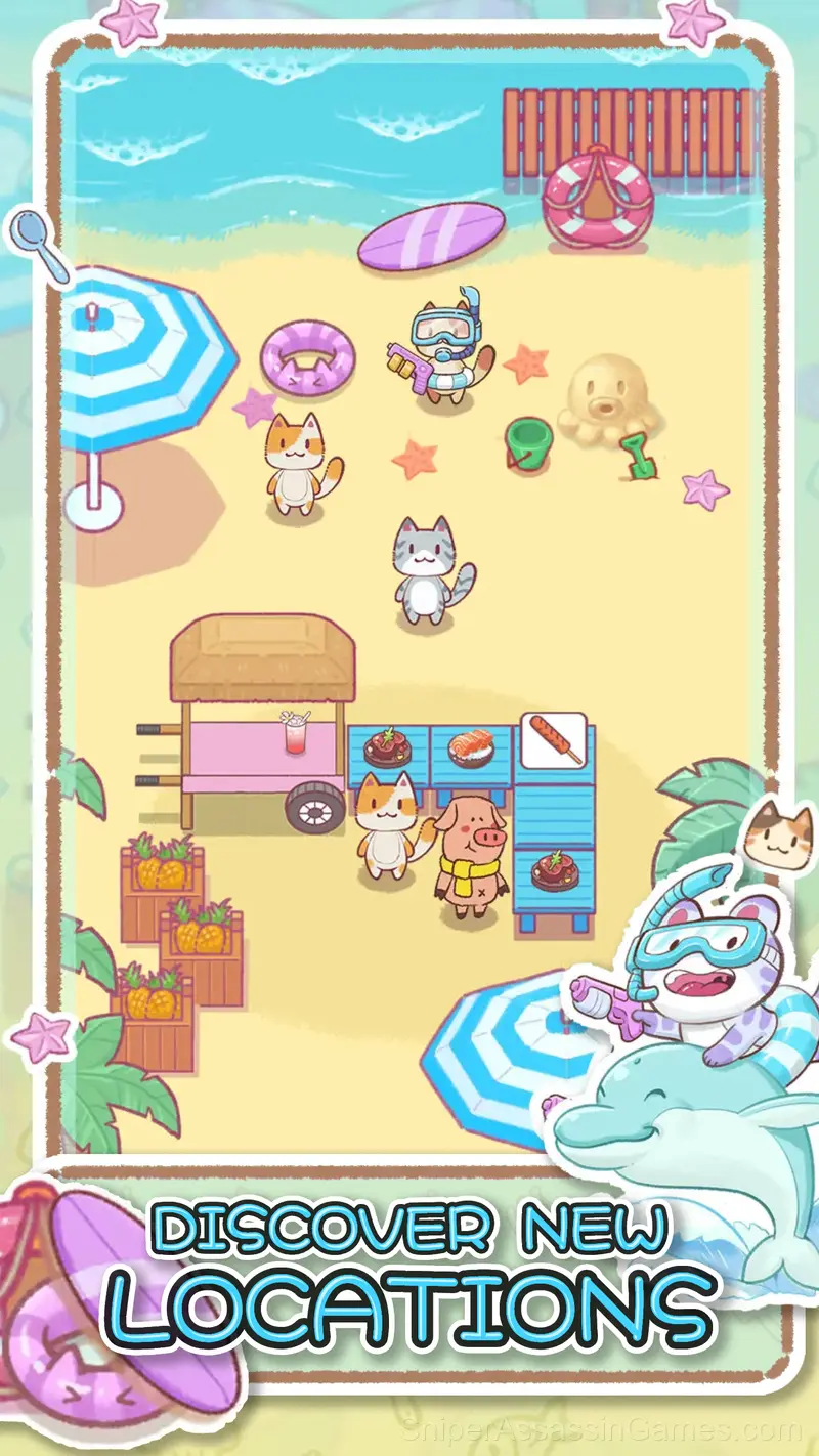 Cat Cafe: Feed Cute Kittens gameplay screenshot 3